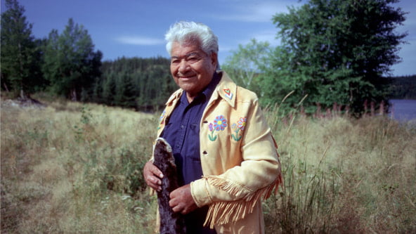 A member of the First Nations communities of Maskwacis Alberta